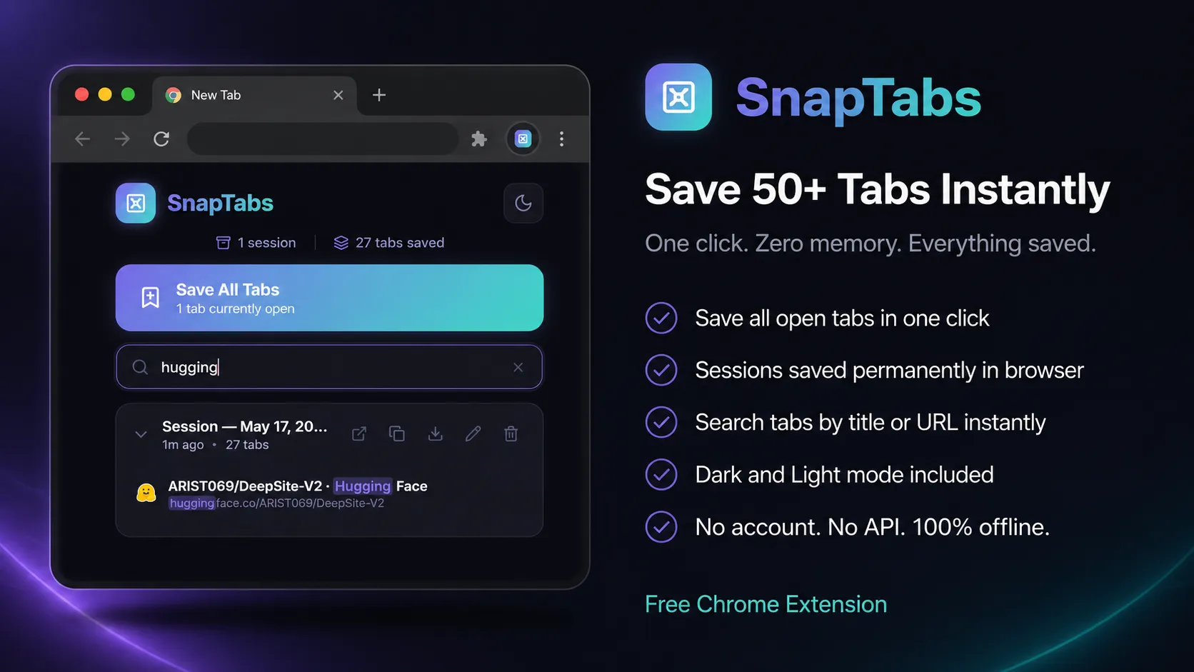 SnapTabs Light Mode